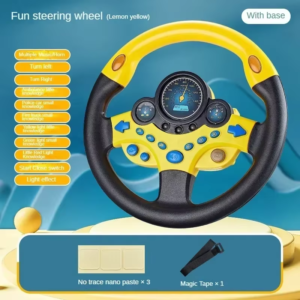 The Road Trip Co-Pilot™ - Kids' Backseat Driving Adventure Wheel