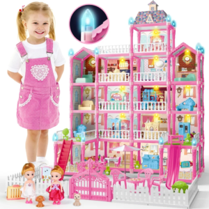 The Starlight Manor: A 5-Story Illuminated Dream Dollhouse