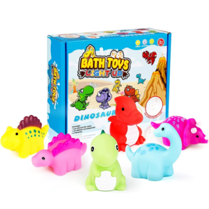 DinoGlow™ Splash Pals: Magical Light-Up Bath Adventure Set