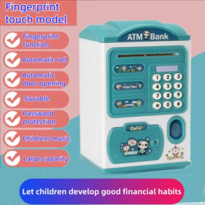 The Future Mogul's First Vault: Interactive Fingerprint Savings Bank