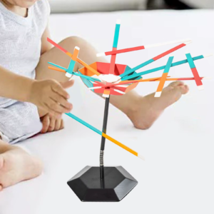 Vivid Minds Rainbow Stacker: The Family Connection Game