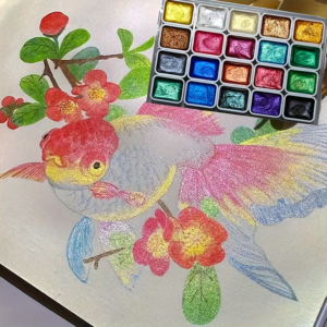 Little Creator's Dream Palette | 20 Vibrant, Washable Watercolors for Kids