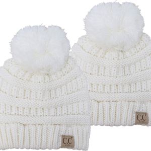First Snowfall™ Snuggle Beanie | Ultra-Soft Pom Hat for Baby & Toddler