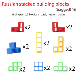 StackGenius™ 3D Balancing Tower - STEM Puzzle Game